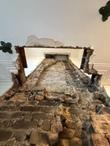 take out chimney in home