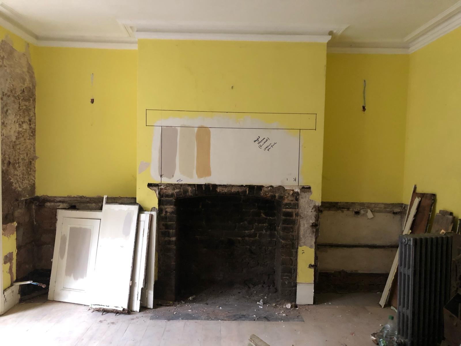 partial chimney breast removal services