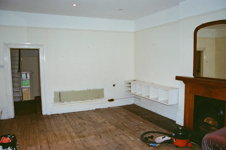 wall removal structure before